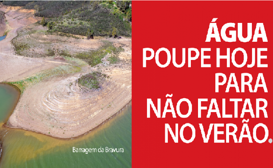 ÁGUA - POUPE HOJE PARA NÃO FALTAR NO VERÃO