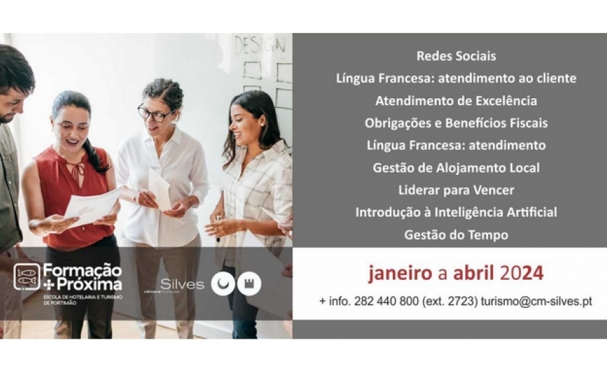 PROGRAMA FORMAÇÃO + PRÓXIMA EM SILVES | 2ª FASE