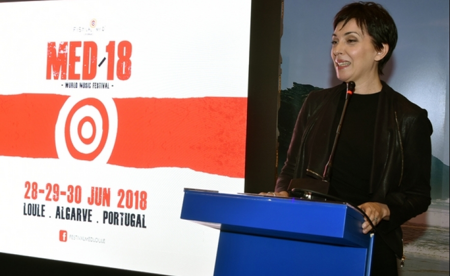 Teresa Salgueiro na Apresentação Festival Med
