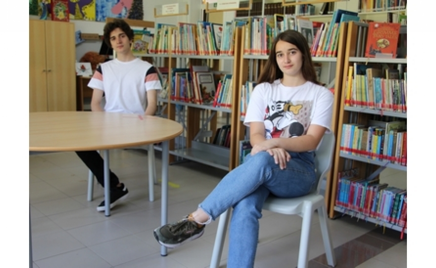 Alunos 11º ano_André M., Madalena B.