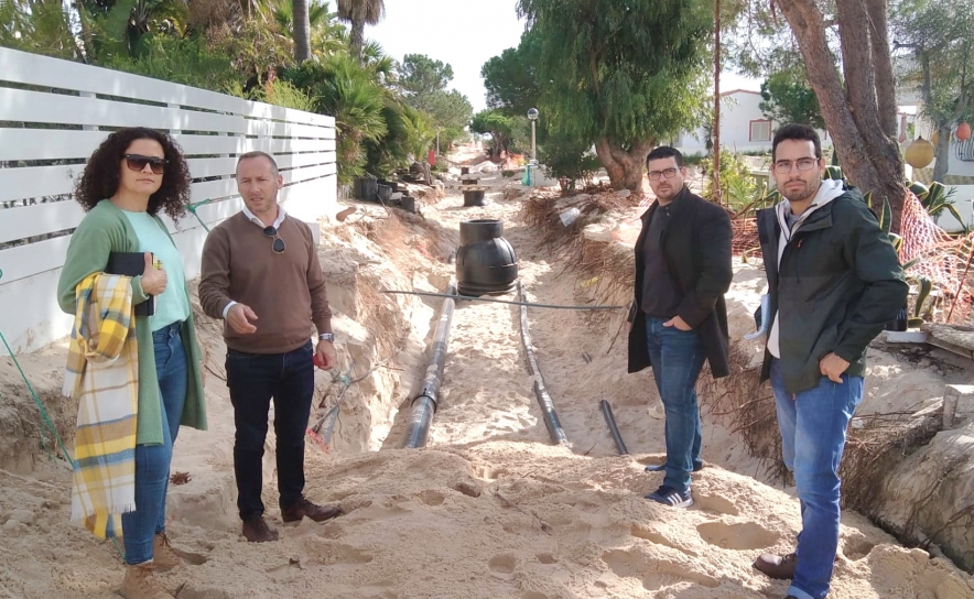 PAN | Alexandre Pereira na Ilha da Armona para acompanhar as obras de saneamento e remodelação da rede de abastecimento de água 