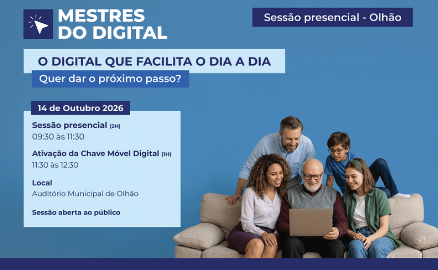 Olhão recebe os Mestres do Digital