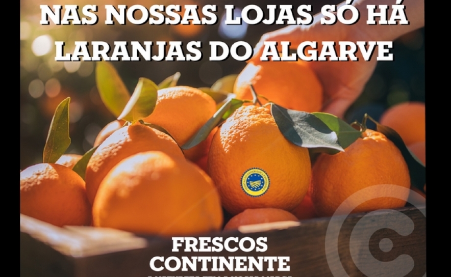 CONTINENTE PREVÊ ADQUIRIR 10 000 TONELADAS DE LARANJA DO ALGARVE