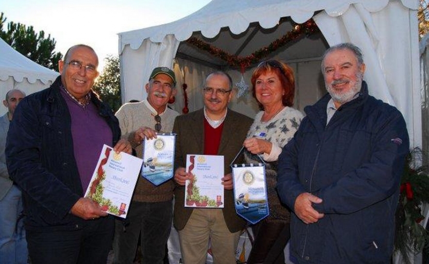 Joaquim Pinto, Presidente Junta de Freguesia de Almancil; José Galamba, Presidente do R. C. A. I. ; Vitor Aleixo – Presidente da Câmara Municipal de Loulé; Uschi Kuhn, Vice Presidente do R. C. A. I. e