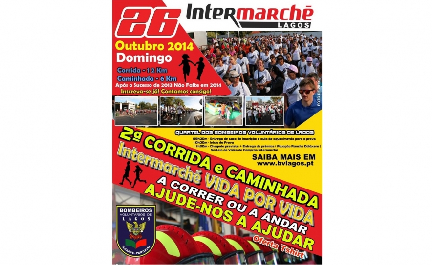 2ª Corrida / Caminhada Vida Por Vida dos Bombeiros Voluntários de Lagos