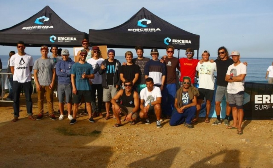 Top 16 nacional masculino no início da etapa prime do Pro Tour na Ericeira