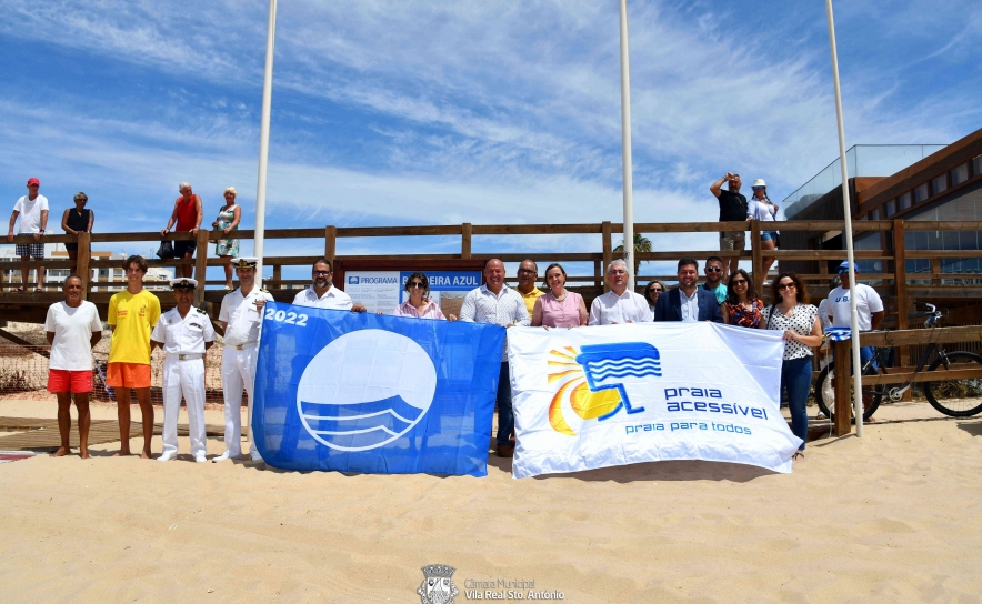 Hastear da Bandeira Azul_Monte Gordo