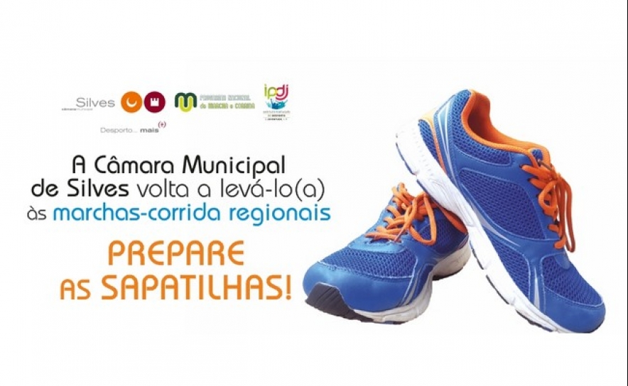 CÂMARA MUNICIPAL DE SILVES LEVA MUNÍCIPES ÀS MARCHAS E CORRIDAS LOCAIS E REGIONAIS