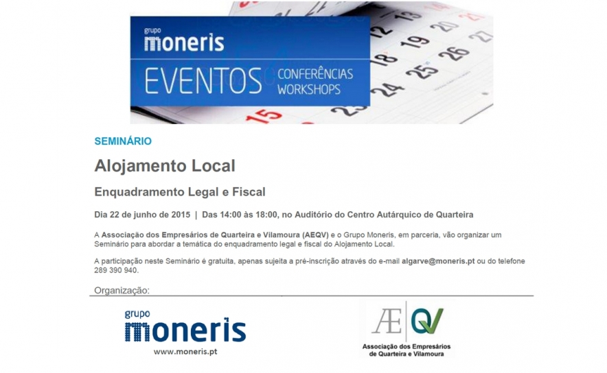  SEMINÁRIO  | Alojamento Local 