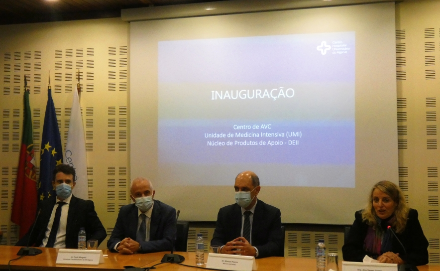 Paulo Morgado, Presidente do Conselho Diretivo da ARS Algarve, esteve presente na inauguração da nova unidade  | Foto Filipe Vilhena