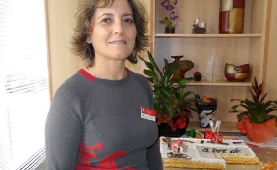 Maria José Gregório, funcionária dos CTT