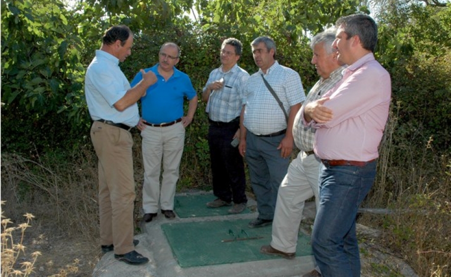 Visita a Estação Elevatória Esgotos da Cortelha  Freguesia de Salir