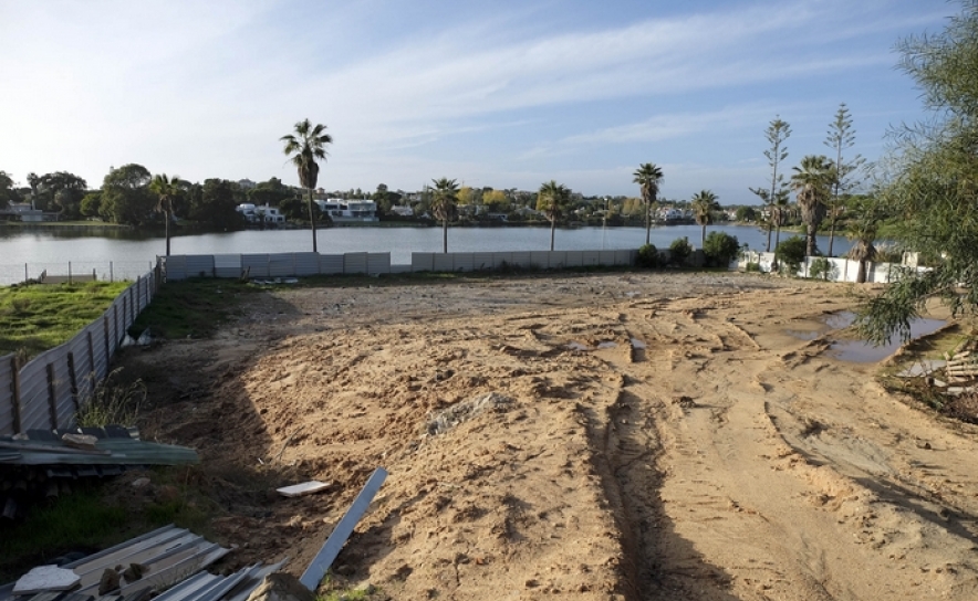 Demolição casa na Quinta do Lago - depois 