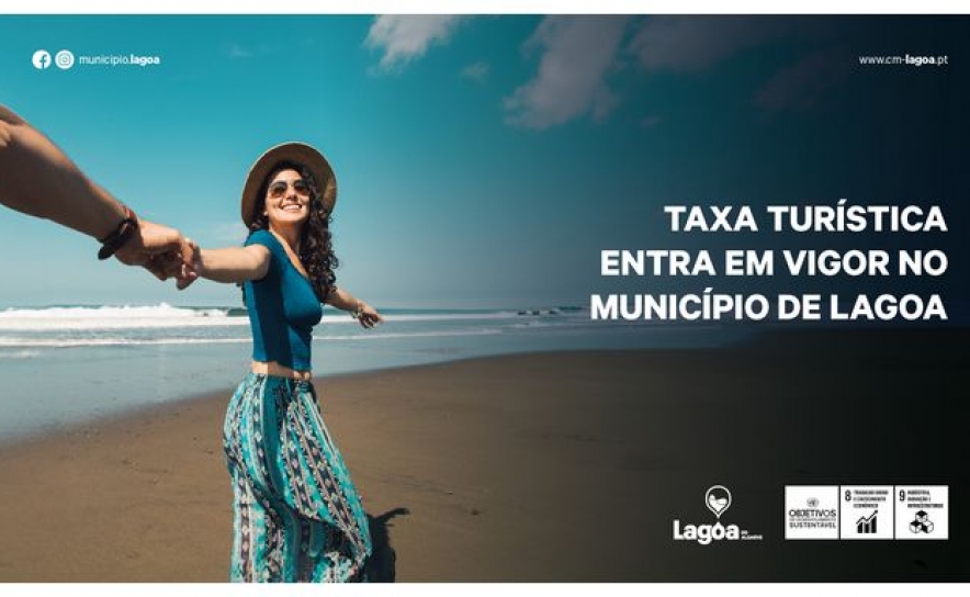 Taxa turística entra em vigor no Município de Lagoa