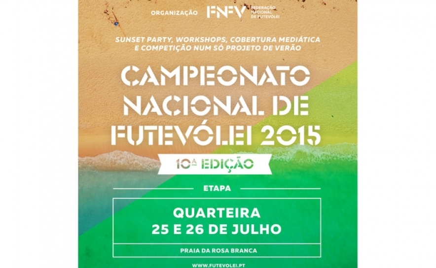 I Etapa do Campeonato Nacional de Futevólei 2015 acontece em Quarteira