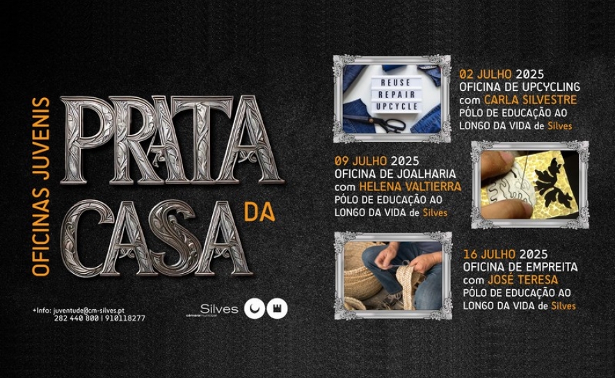OFICINAS CRIATIVAS DE UPCYCLING DE ROUPA, JOALHARIA E EMPREITA PARA JOVENS ENTRE OS 13 E OS 17 ANOS
