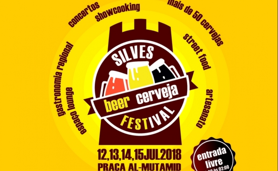 SILVES BEER FEST DECORRE DE 12 A 15 DE JULHO, NA PRAÇA AL-MUTAMID