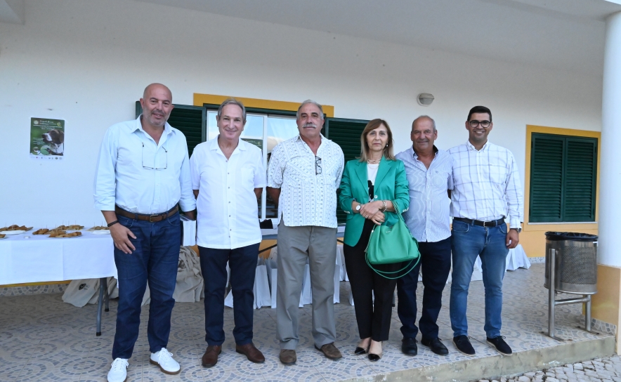 Vítor Palmilha, Jose Goncalvez, executivo e presidentes de junta na receção oficial