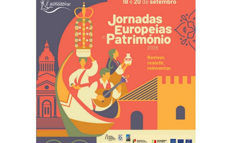  Almodôvar assinala Jornadas Europeias do Património 2026 com dois dias dedicados à história, cultura e património