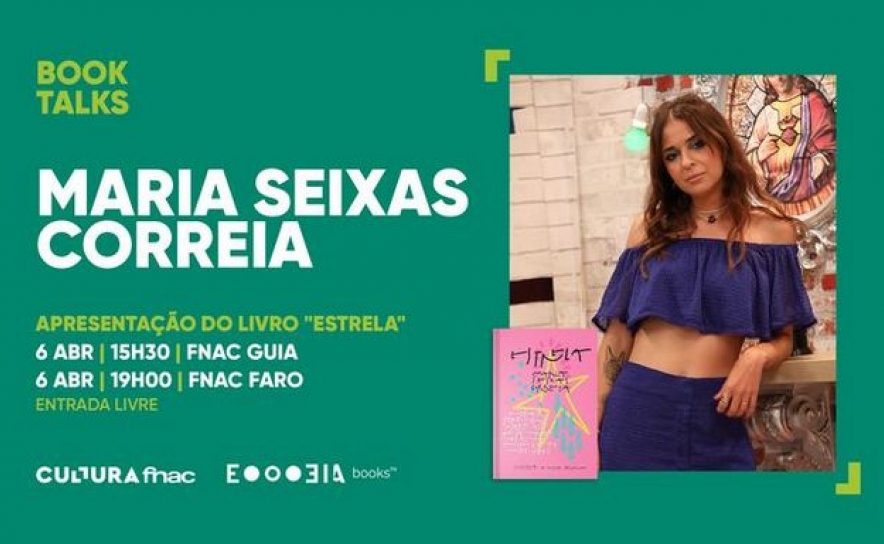 Maria Seixas Correia apresenta o livro Estrela no Algarve Maria Seixas Correia apresenta o livro Estrela no Algarve