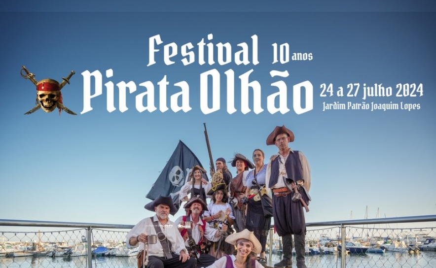 Piratas «invadem» Olhão de 24 a 27 de julho Piratas «invadem» Olhão de 24 a 27 de julho