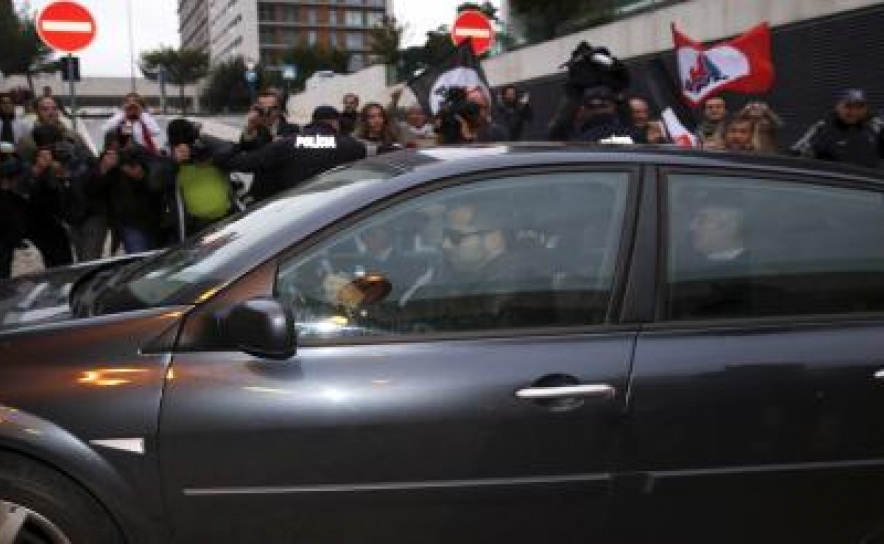 José Sócrates:Ex-primeiro-ministro chegou ao Campus da Justiça