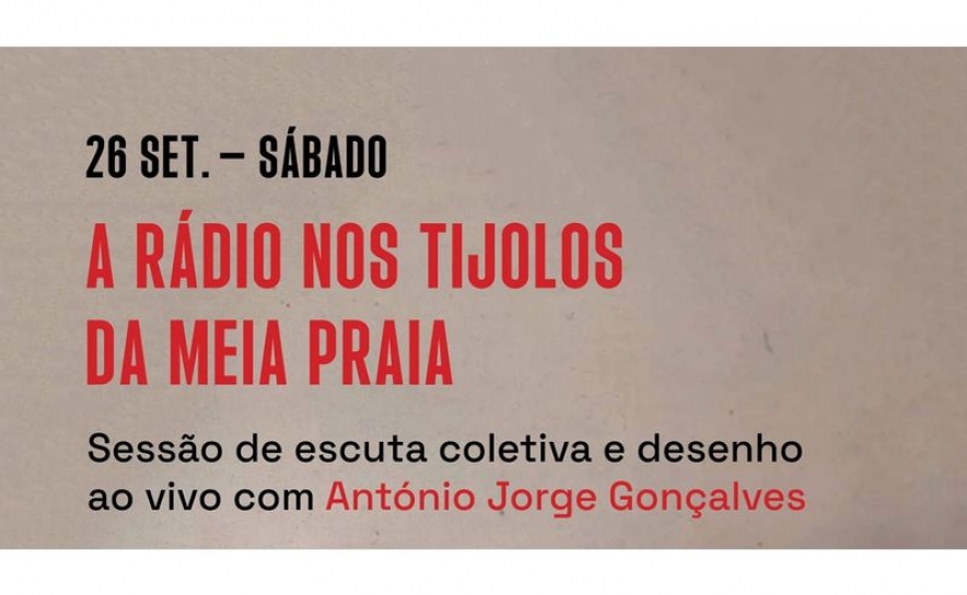 Meia Praia recebe sessão de escuta coletiva dos sons do 25 de Abril