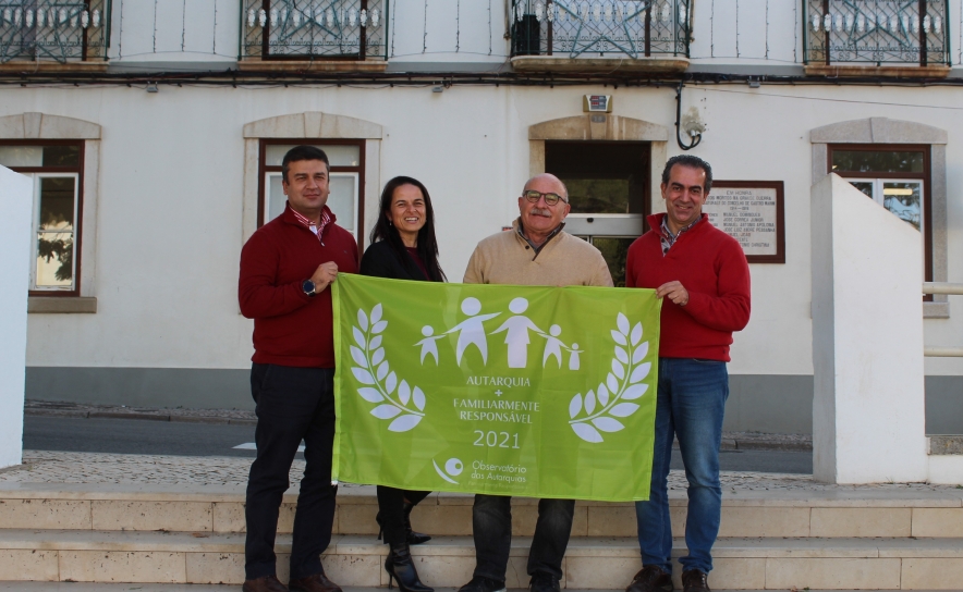 Castro Marim é «Autarquia + Familiarmente Responsável»