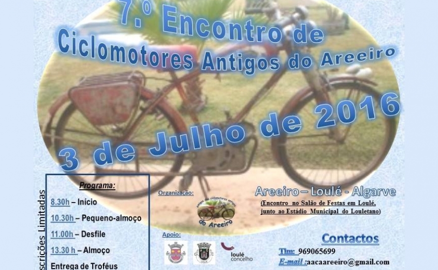 7.º Encontro de Ciclomotores Antigos do Areeiro