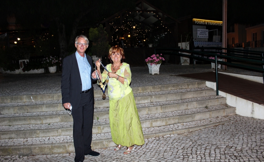 Transmissão de Tarefas do Rotary Clube de Almancil Internacional realizou-se com reunião festiva