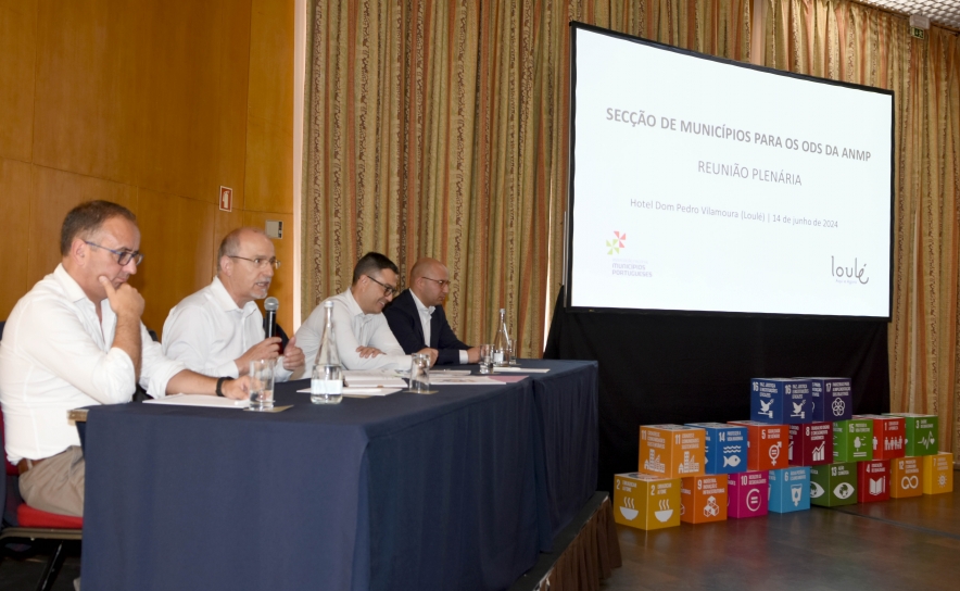 VILAMOURA RECEBEU REUNIÃO PLENÁRIA DE SEÇÃO DA ASSOCIAÇÃO NACIONAL DE MUNICÍPIOS DEDICADA AOS ODS