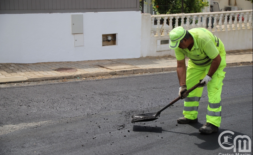 Trabalhos na Urbanização Casas da Alcaria