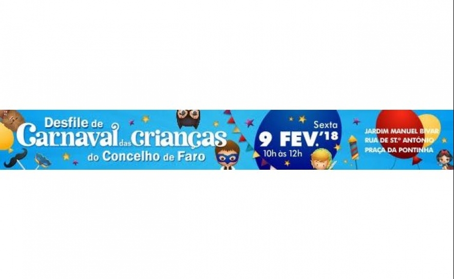 Desfile de Carnaval das Crianças do Concelho de Faro Cancelado