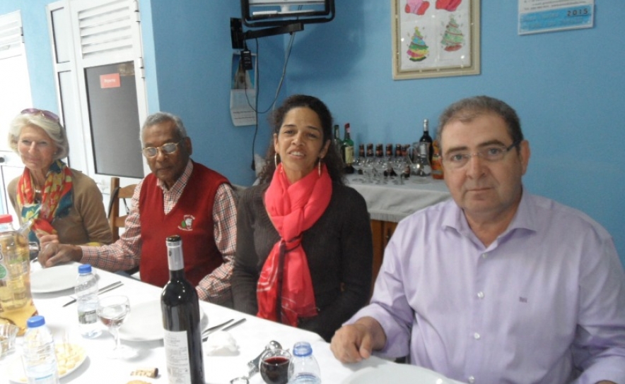 Edda Lungershausen, John Perera, Selma Cazes e Paulo Chaves