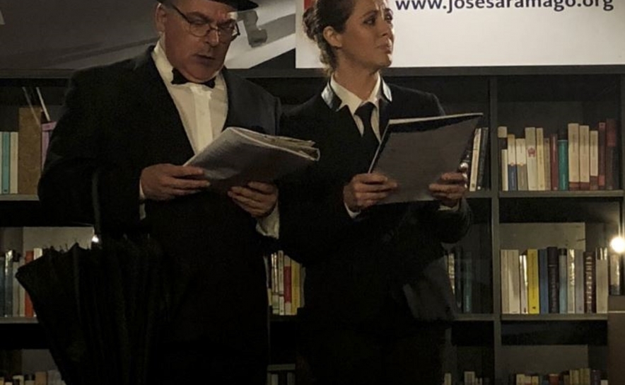 Saramago na Biblioteca Municipal de Loulé com leitura encenada