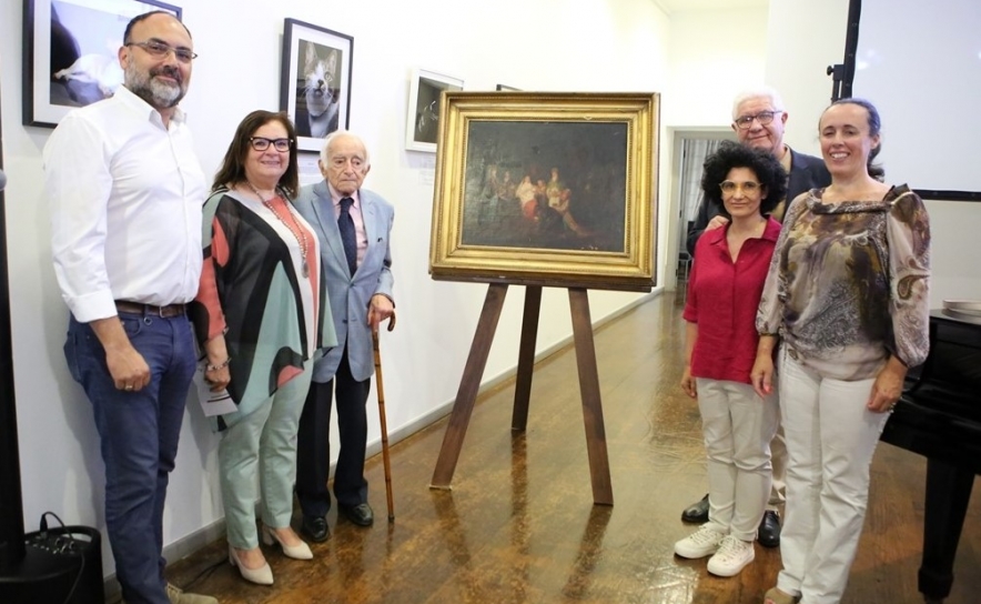 Na Foto: António Macieira Coelho, Isabel Soares. José Alberto Quaresma e Executivo CM Portimão