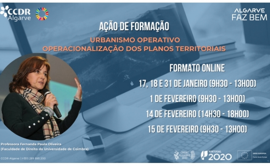 AÇÃO DE FORMAÇÃO SOBRE URBANISMO OPERATIVO TERMINA NA CCDR ALGARVE