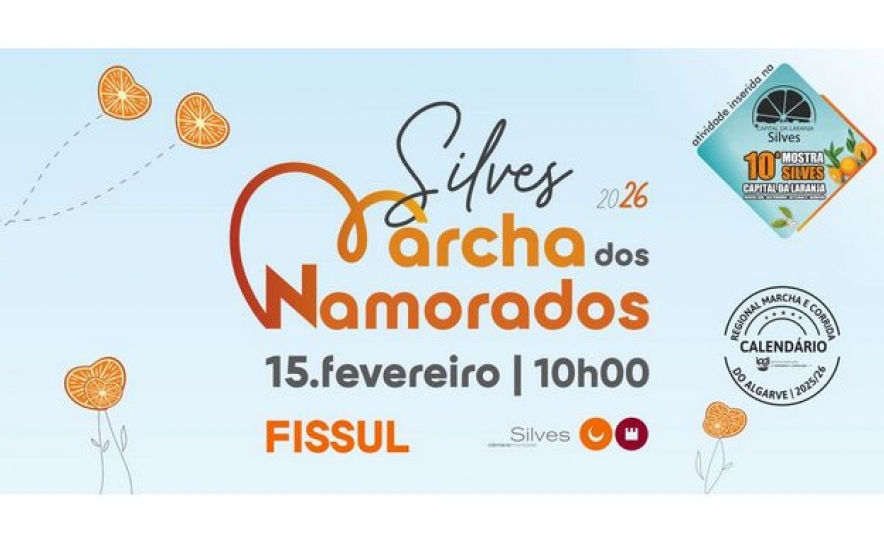 MARCHA DOS NAMORADOS DIA 15 DE FEVEREIRO EM SILVES