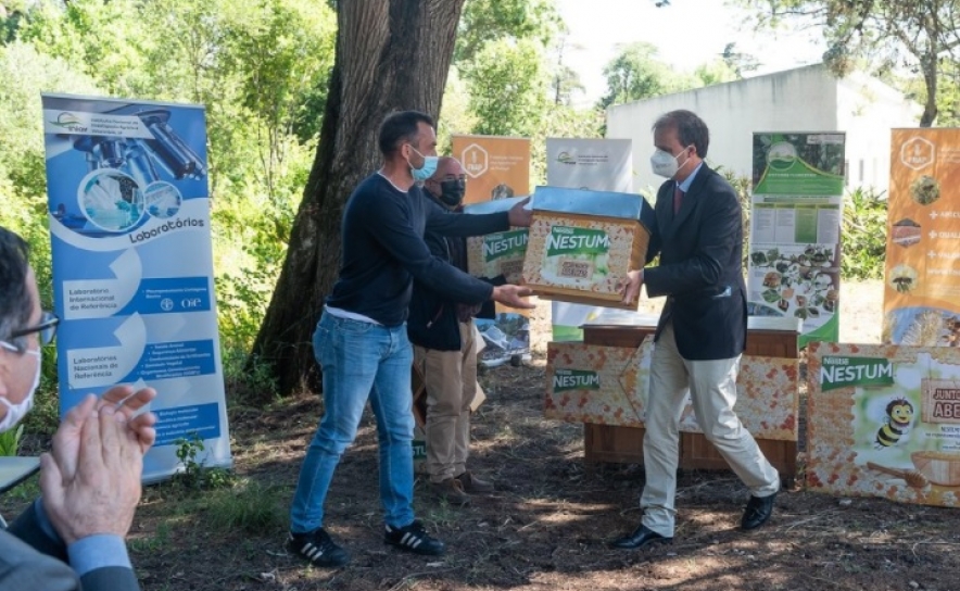 Campanha «Juntos pelas Abelhas» entrega 400 núcleos de abelha-rainha a apicultores portugueses Campanha «Juntos pelas Abelhas» entrega 400 núcleos de abelha-rainha a apicultores portugueses
