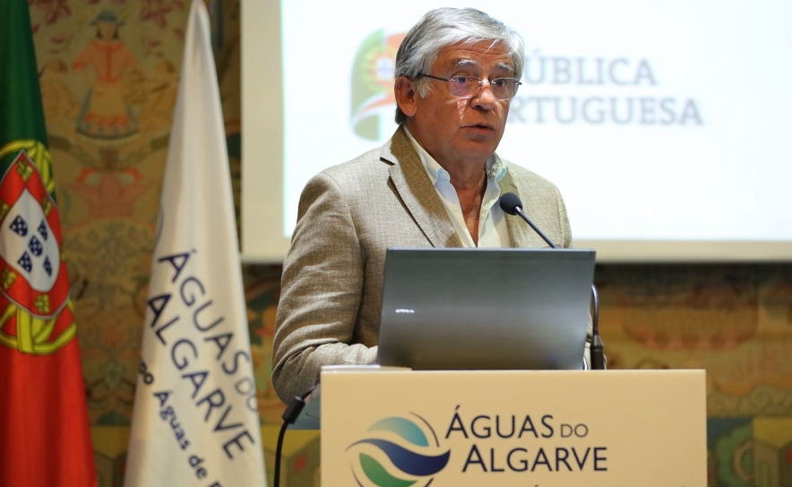 Joaquim Peres afirma que os 16 concelhos da região algarvia serão abastecidos com água de qualidade e suficiente para suprir necessidades