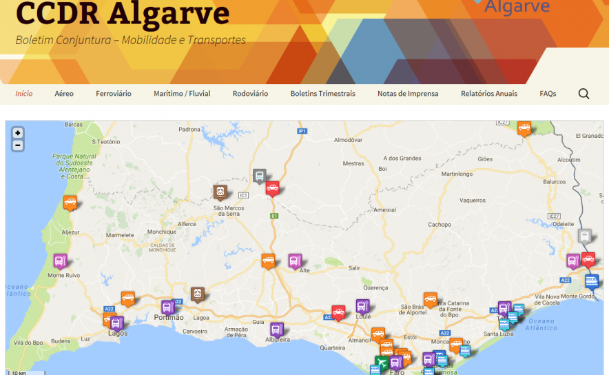 Apresentado o Relatório Anual da Mobilidade e Transportes 2015 da Região do Algarve