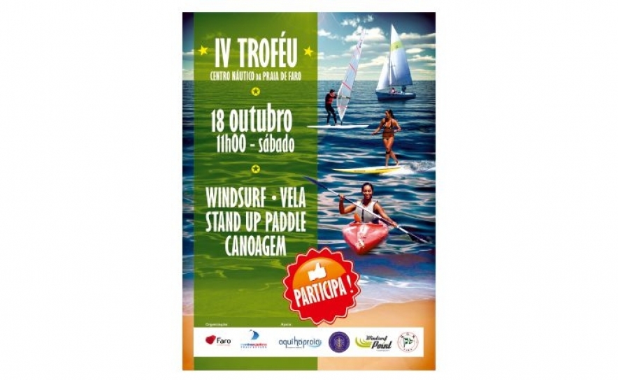 MUNICÍPIO DE FARO PROMOVE 4.º TROFÉU CENTRO NAÚTICO 
