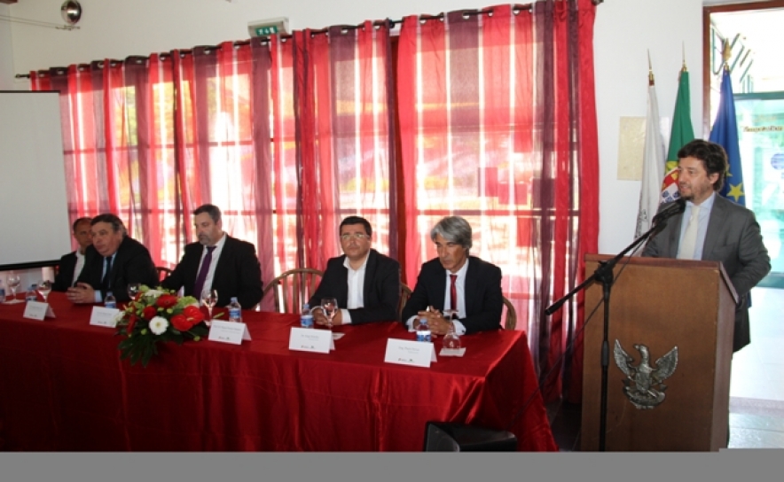 David Santos, Presidente da CCDR Algarve, Joaquim da Costa, Secretário de Estado para a Modernização Administrativa, Jorge Botelho, Rui André, Presidente da CM Monchique, Presidente da CM Tavira, Paul