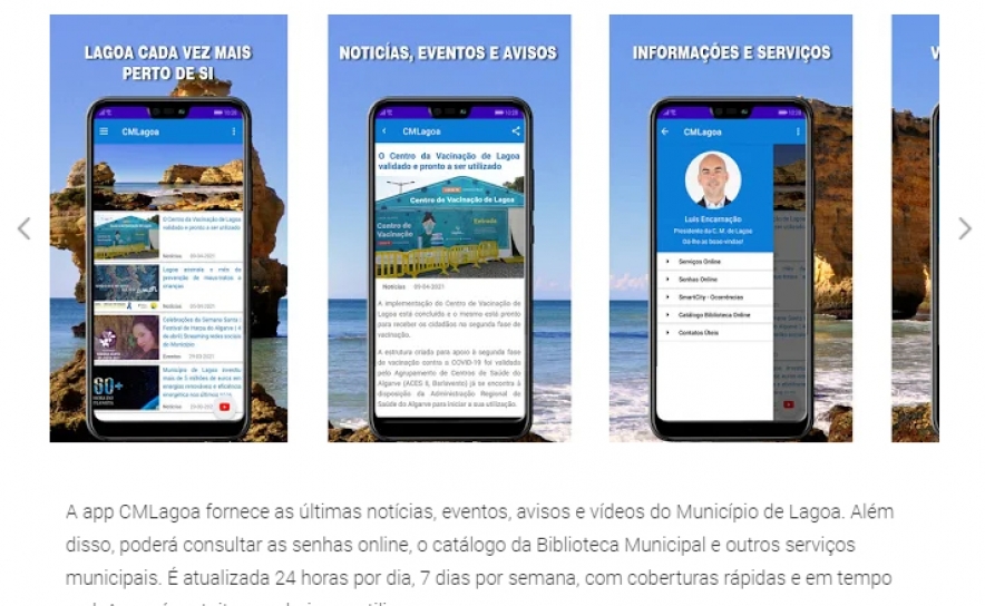 Lagoa lança APP para maior comodidade e aproximação da população