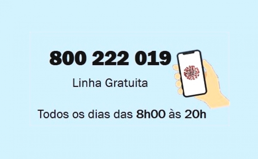 Linha de apoio à população INFO COVID-19 Algarve