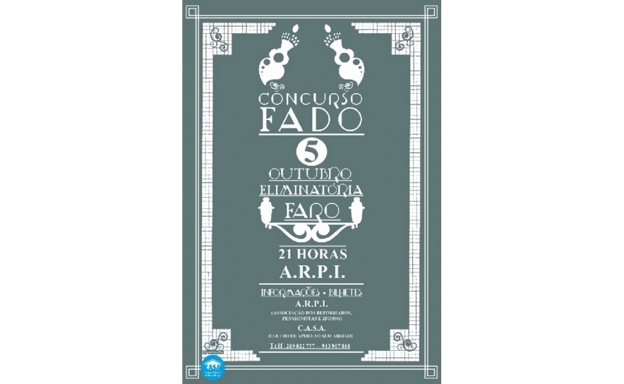 1ª Eliminatória do Concurso de Fados do C.A.S.A.