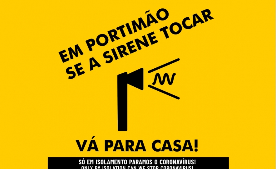 Sirene dos Bombeiros de Portimão «anuncia» ordem de recolhimento