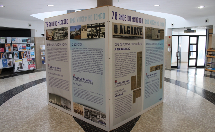 EXPOSIÇÃO «MERCADO MUNICIPAL DE FARO – UMA VIAGEM NO TEMPO»  PEREGRINA ATÉ À BIBILIOTECA DA UNIVERSIDADE DO ALGARVE 