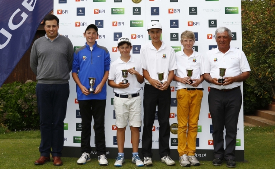 Clube de Golfe de Vilamoura campeão nacional de clubes de sub-14, fotografia de Filipe Guerra