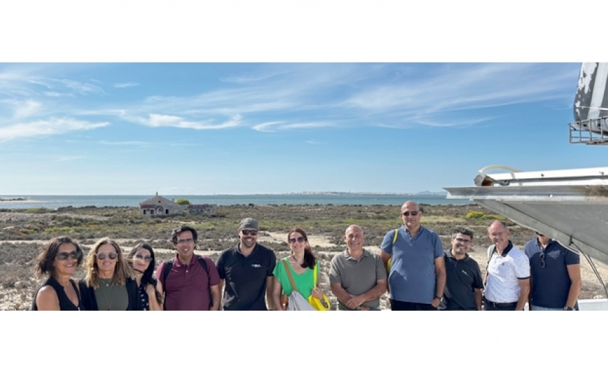 Equipa reitoral visita Culatra 2030 e prepara «Social Innovation Camp» da Aliança SEA-EU